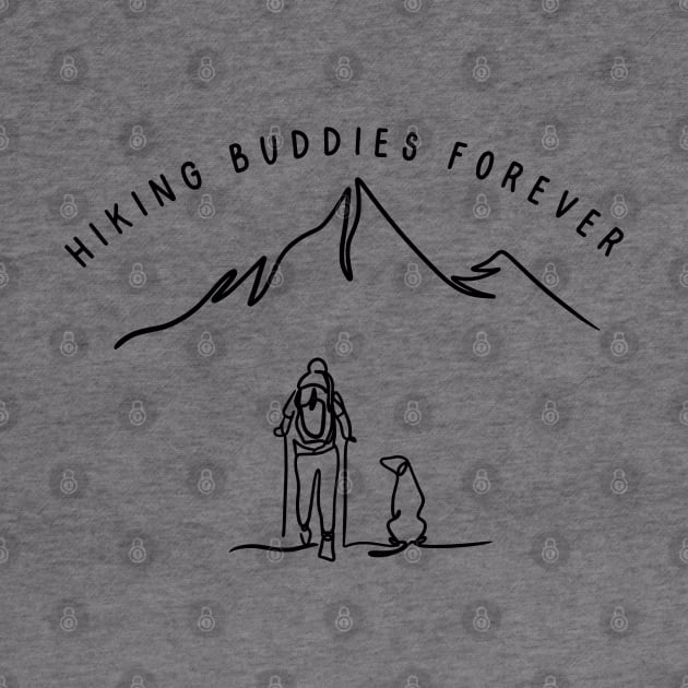 Hiking Buddies Forever, Hiking with Dog by Project Charlie